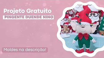 Pingente duende menino
