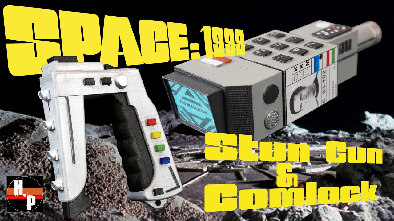 Pistola de atordoamento de Space 1999 em impressão 3D