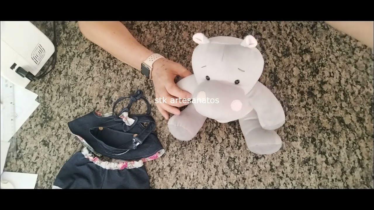 Roupinha da hipopótamo Hipo de 40 cm