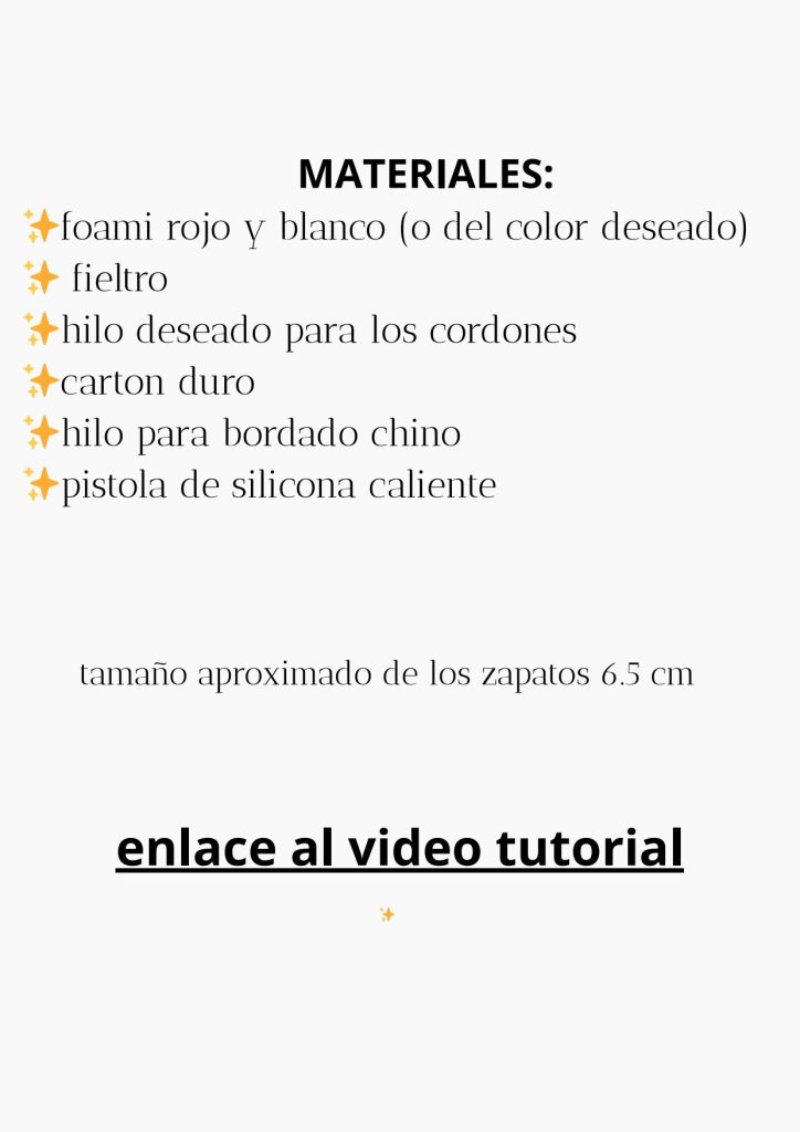 Sapatos lindos e super fáceis para bonecas - molde parte 3