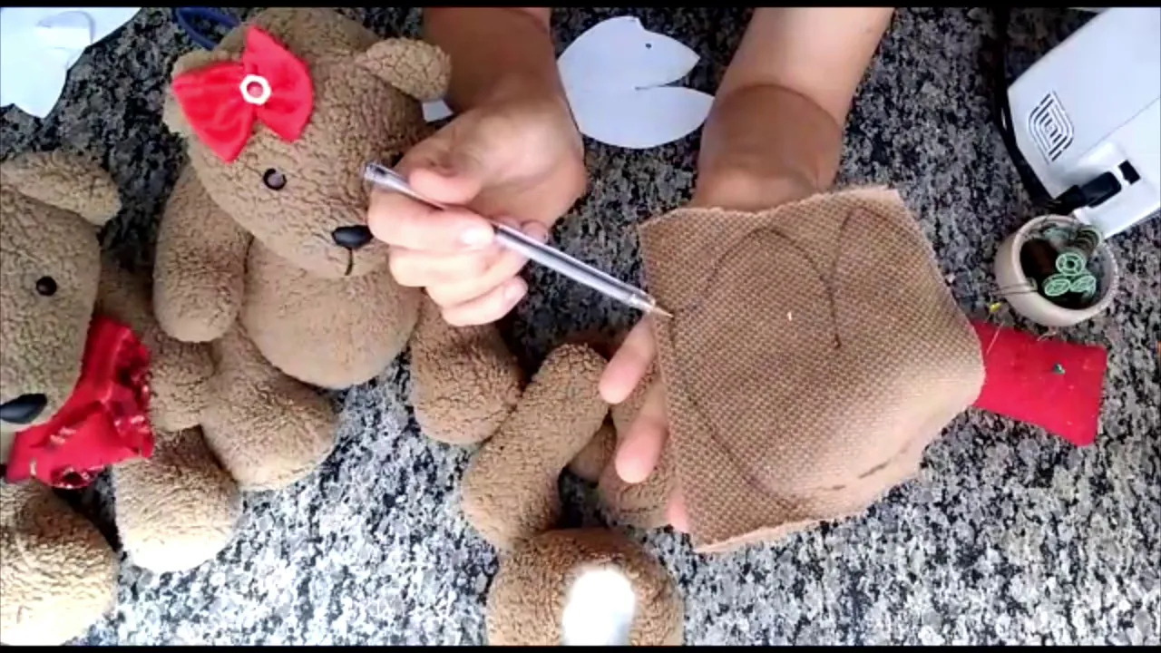 Ursinho articulado de Natal