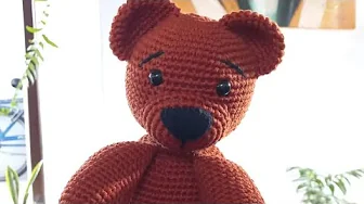 Ursinho de amigurumi – montagem