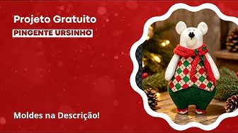 Urso de feltro