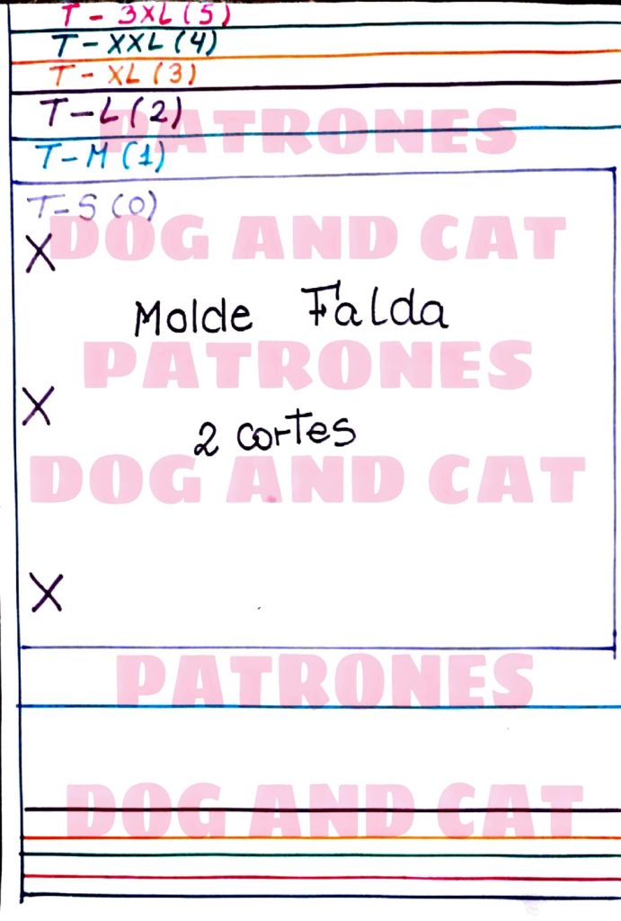 Vestido de Ano-Novo para cachorrinha - molde parte 4