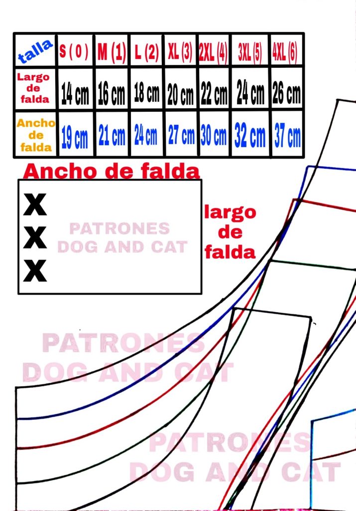 Vestido de fantasma para cachorrinha no Halloween - molde parte 2
