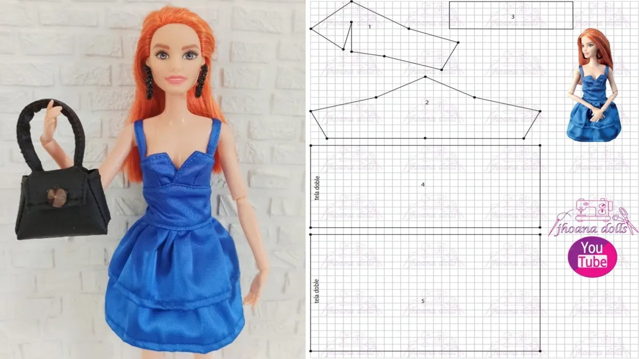 Vestido para Barbie modelo 1