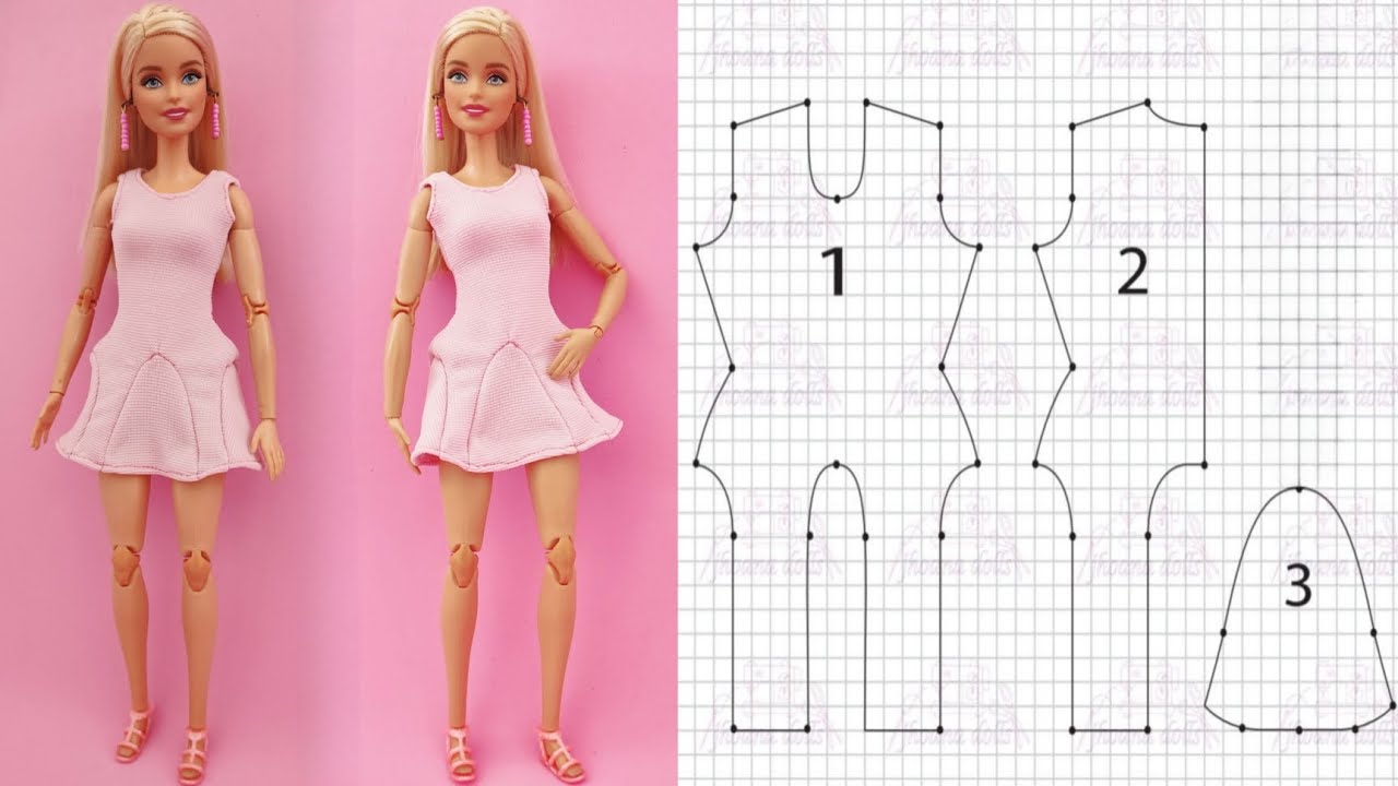 Vestido para Barbie modelo 119