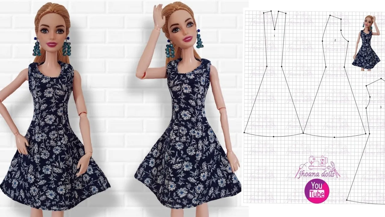 Vestido para Barbie modelo 36
