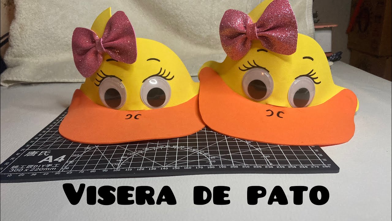 Viseira de pato de EVA
