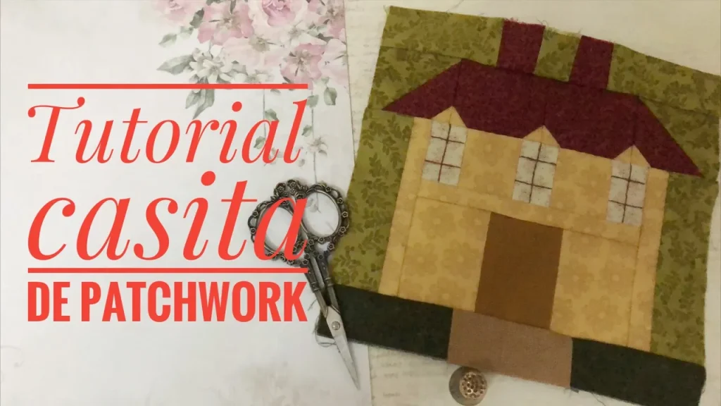 Bloco casinha de patchwork número 12 - molde parte 2