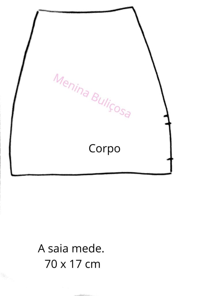 Boneca de pano fácil parte 2 - molde parte 6