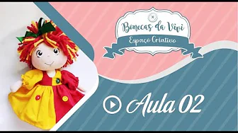 Boneca Emília aula 2 - molde parte 2