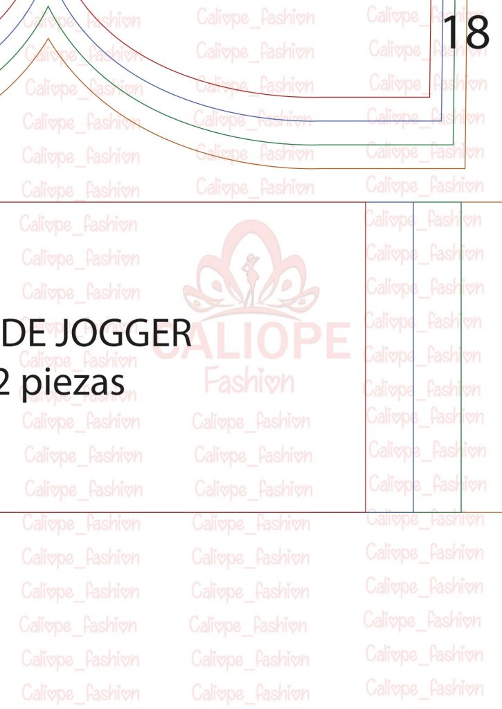 Calça jogger fácil parte 2 – clássica e oversized - molde parte 20