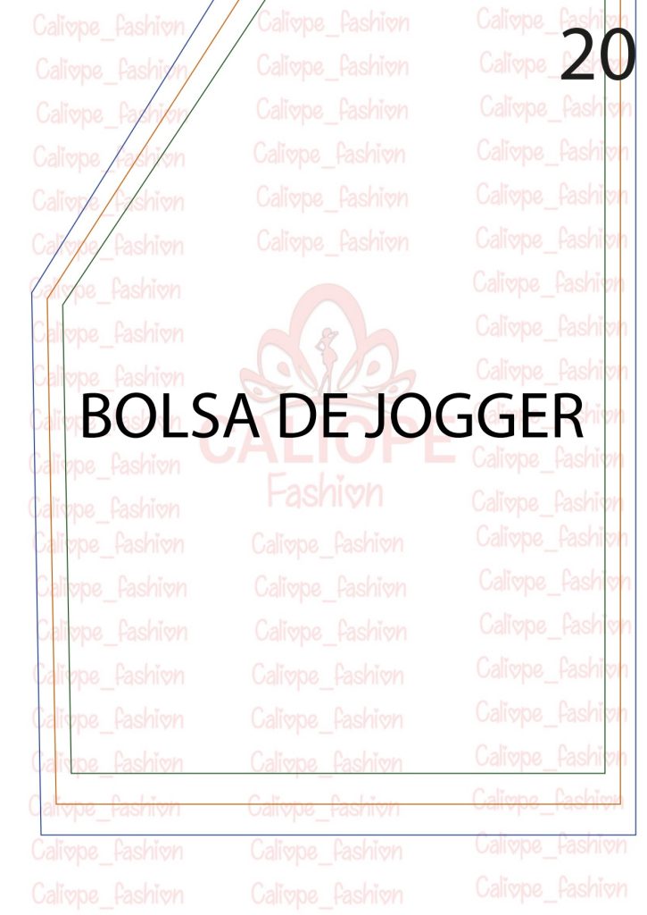 Calça jogger fácil parte 2 – clássica e oversized - molde parte 46
