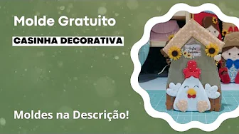 Como fazer casinha de feltro