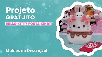 Como fazer Hello Kitty de feltro