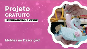 Como fazer lembrancinha de cisne