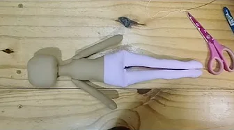 Corpinho de boneca de pano bem fácil e rápido