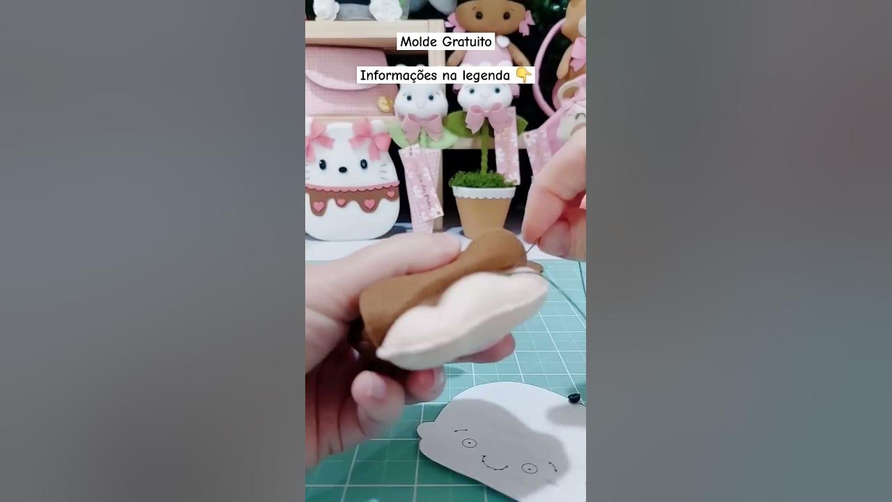 Lembrancinha de feltro modelo 8