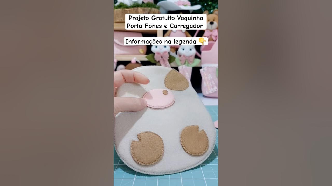 Projeto de feltro e costura criativa parte 2