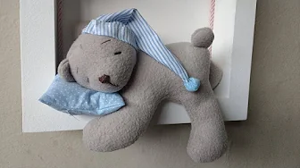 Ursinho soninho de cabecinha articulada