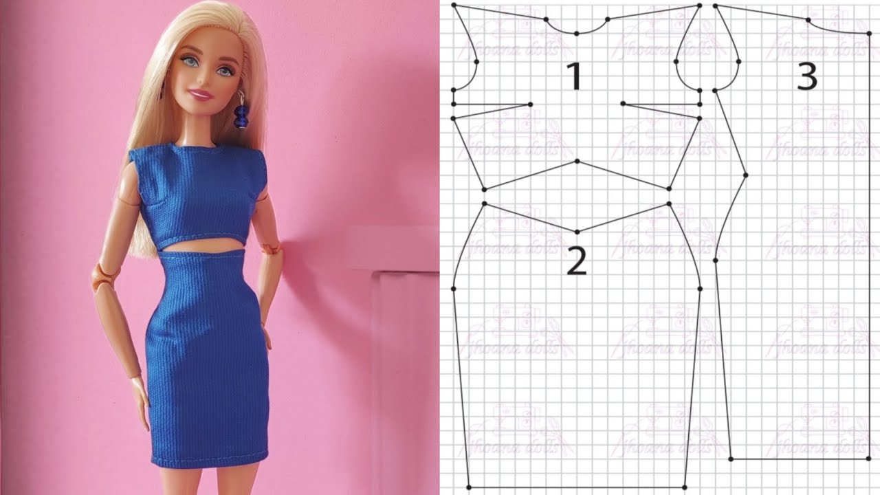 Vestido para Barbie modelo 117