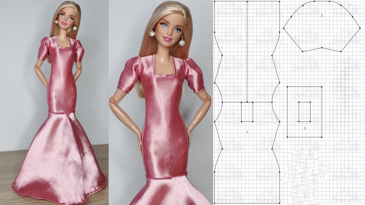 Vestido para Barbie modelo 177