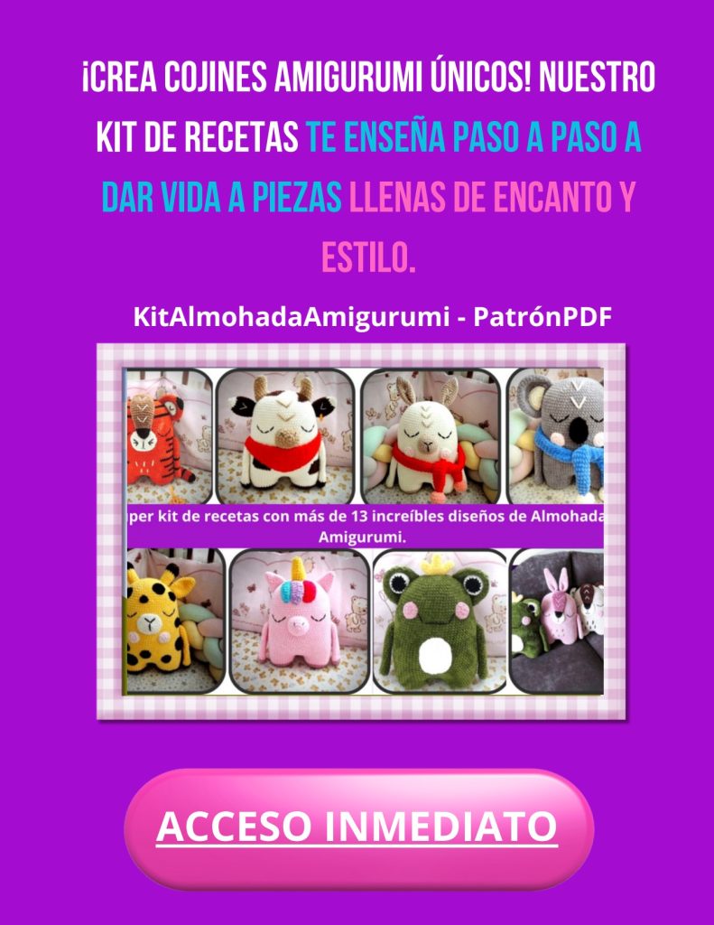 Vovó Margarida de amigurumi - molde parte 6